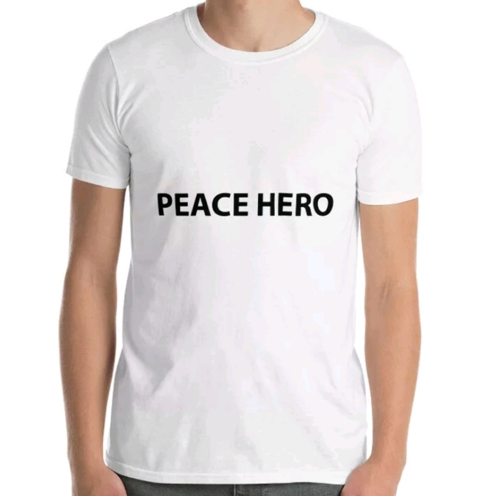 Peace Hero Protest T-Shirt New Unisex